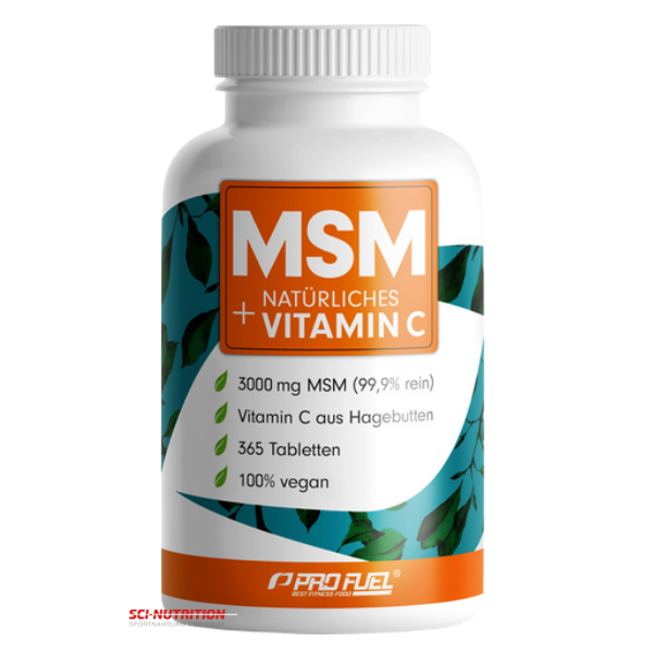 MSM + natürliches Vitamin C - Sci Nutrition Shop