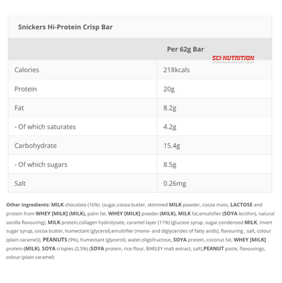 Snickers Hi-Protein Crisp