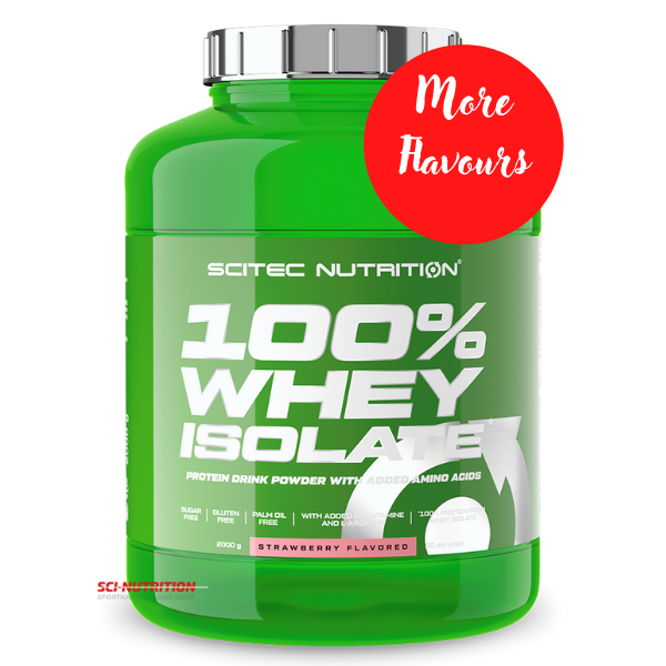 100% Whey Isolate - Sci Nutrition Shop